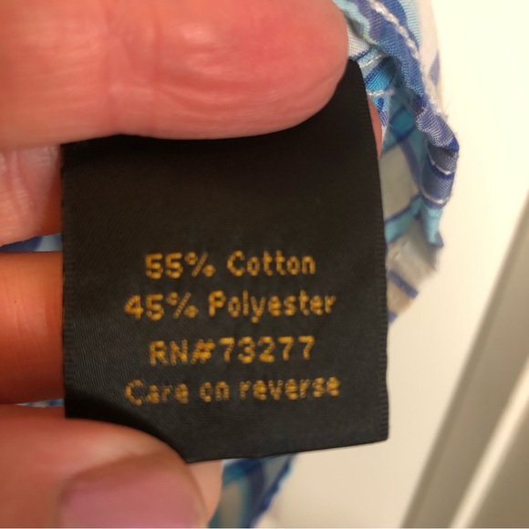 Helix Men’s Plaid Button Down Shirt with Double Pockets. Size XXL - Picture 7 of 12